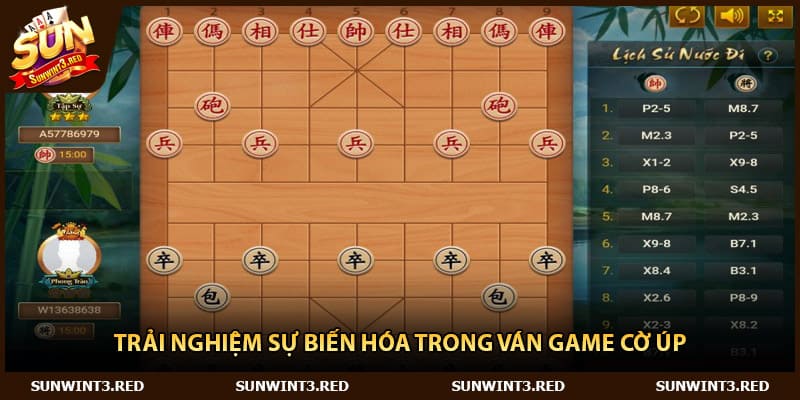 Trải nghiệm sự biến hóa trong ván game cờ úp